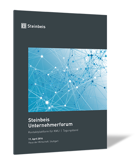 Buchcover von 'Steinbeis Unternehmerforum 2014' von Steinbeis-Stiftung (Hrsg.), mit verbundenen Strängen oder Netzlinien als Hauptmotiv.