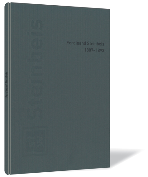 Buchcover von 'Ferdinand Steinbeis. 1807-1893' von Günter von Alberti | Steinbeis-Stiftung, mit dunklem Hintergrund.
